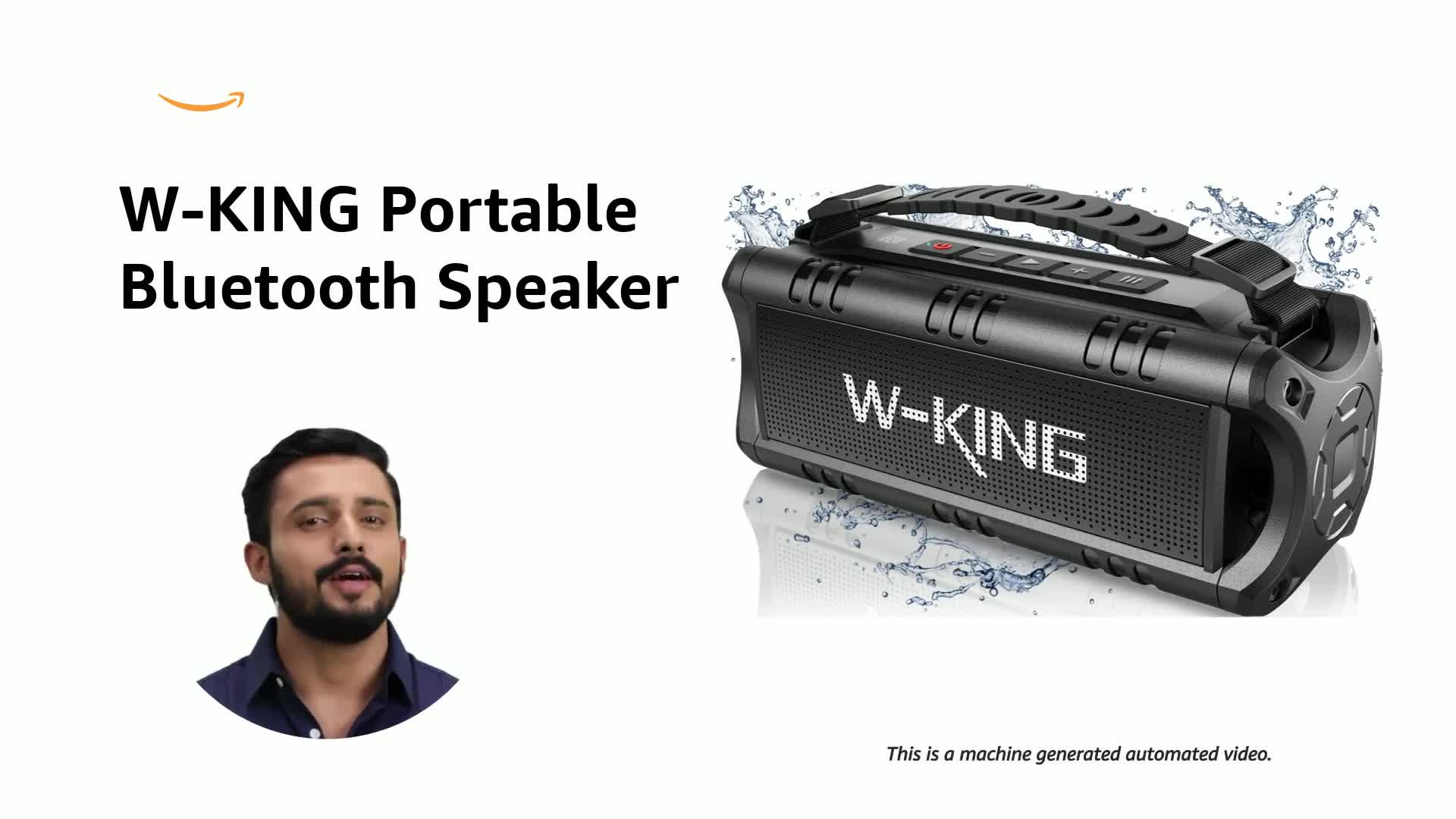 W-KING Bluetooth Speaker, 30W TWS Portable Wireless Speakers, 24